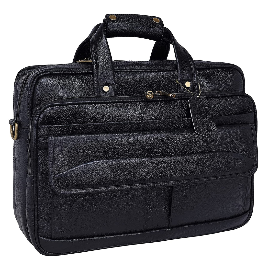 16 Inch Men's Leather Briefcase Bags