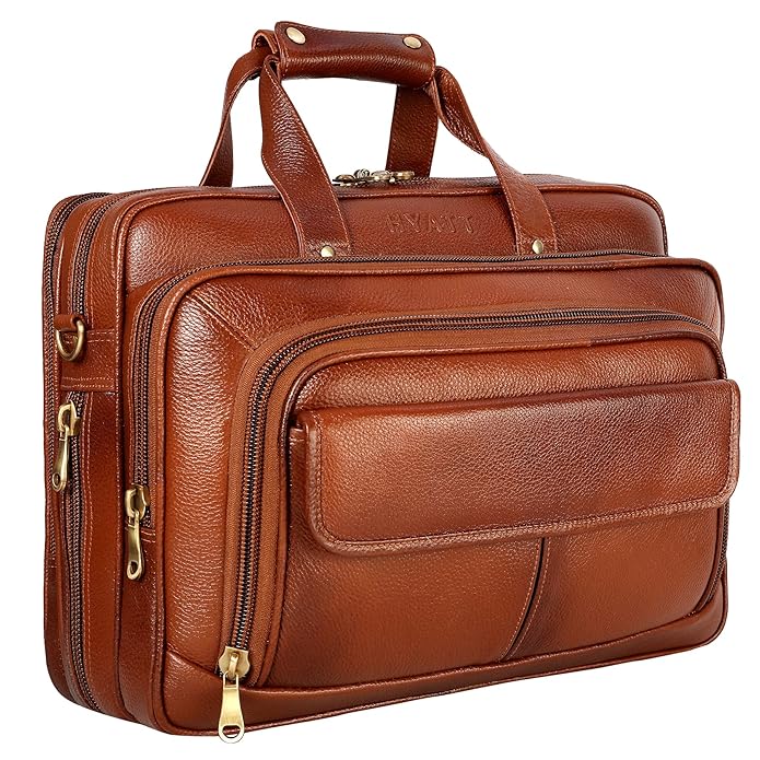 Leather Expandable Bags - TRAVELLER