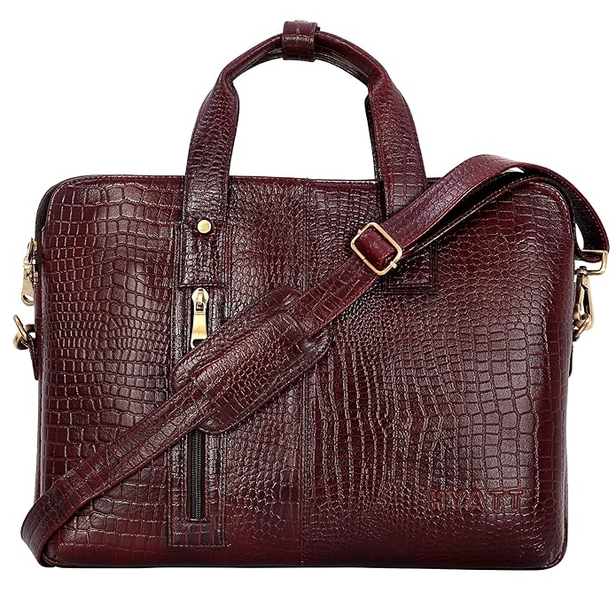 Leather Messenger Bag - ESBEDA