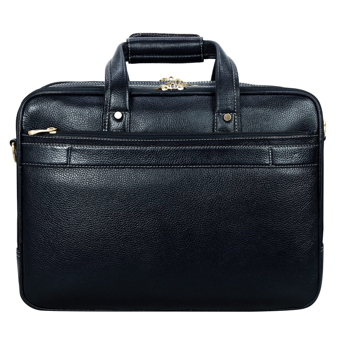 HAYAT Leather Accessories 16 Inch Men's Leather Briefcase Laptop Office Bag