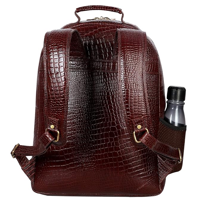 Leather Laptop Backpack - Giant