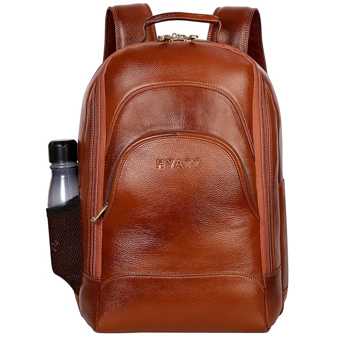Leather Laptop Backpack - Giant