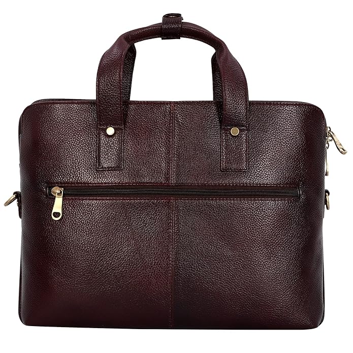 Leather Messenger Bag - ESBEDA