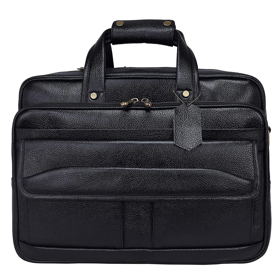 16 Inch Men's Leather Briefcase Bags