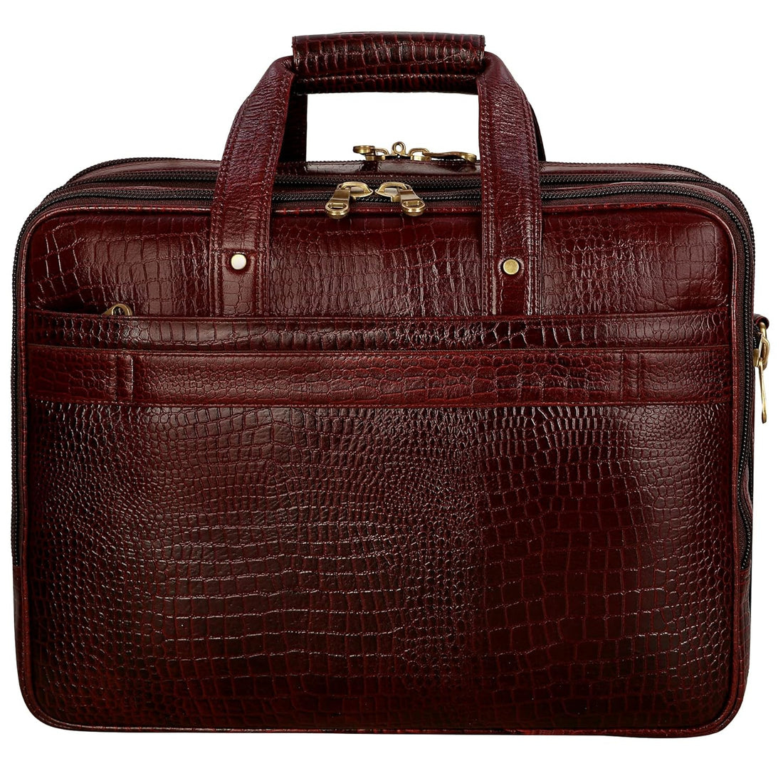 Leather Expandable Bag - Carry Grid