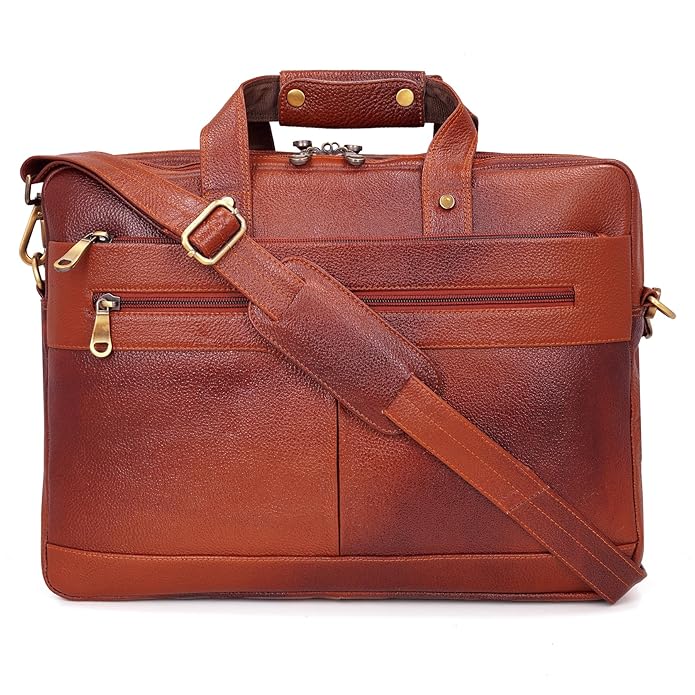 Leather Messenger Bag - The Prime
