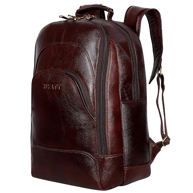 Leather Laptop Backpack - Giant