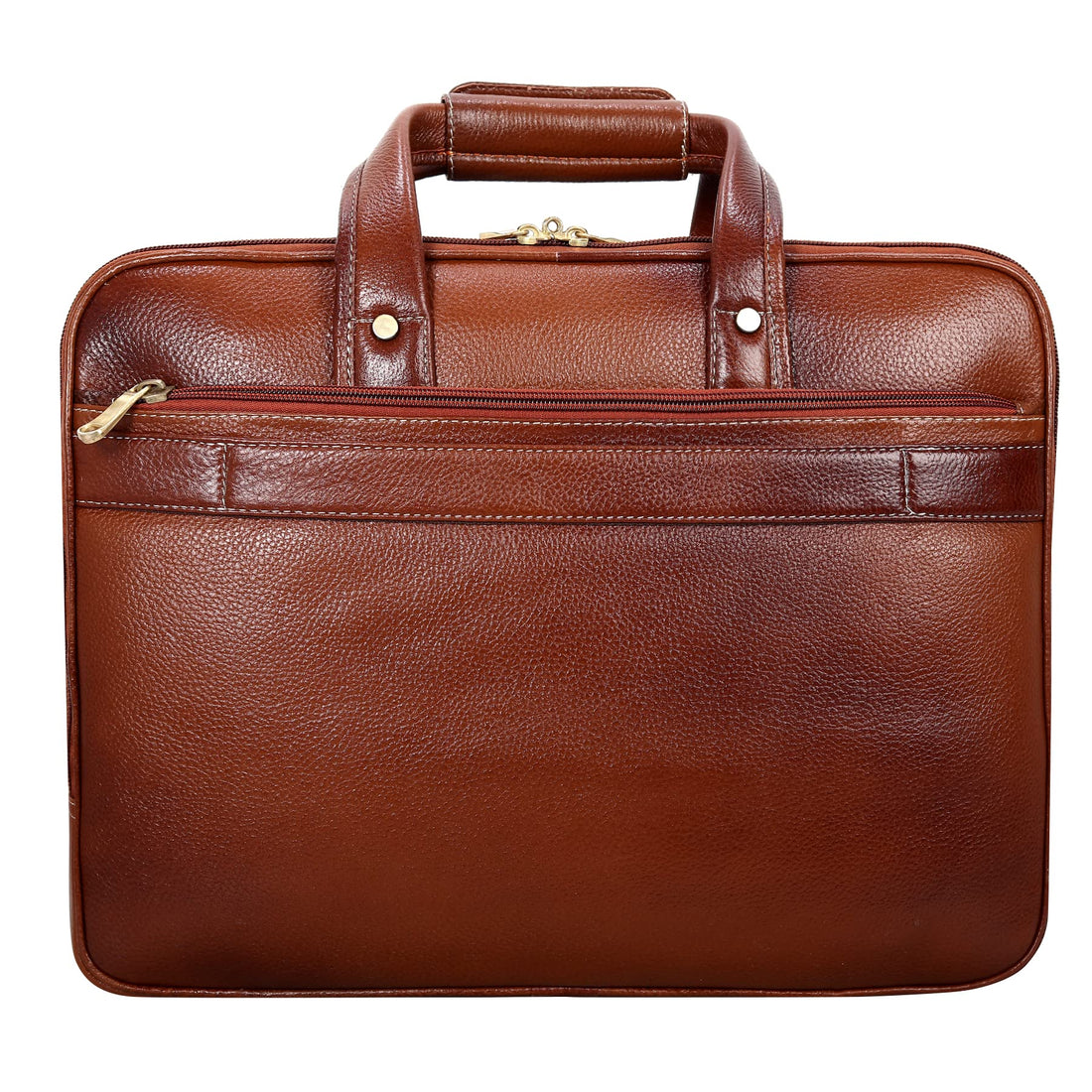 HAYAT Leather Accessories 16 Inch Men's Leather Briefcase Laptop Office Bag