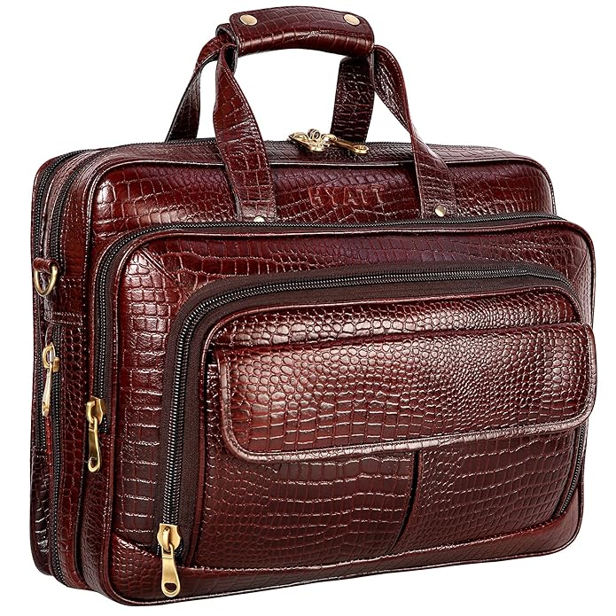 Leather Expandable Bags - TRAVELLER