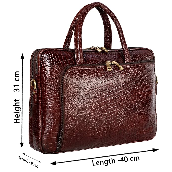 Leather Messenger Bag - Rope Core