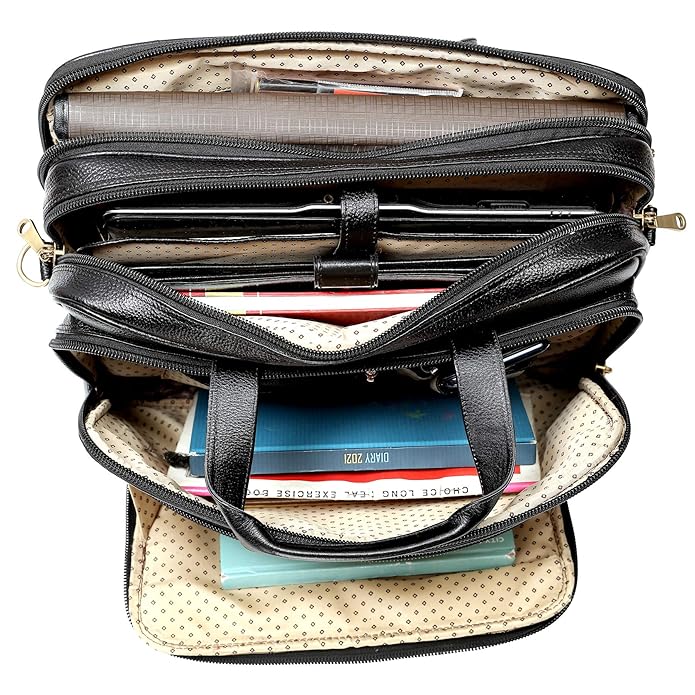 Leather Expandable Bags - TRAVELLER