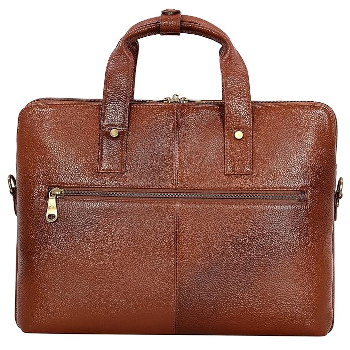 Leather Messenger Bag - ESBEDA