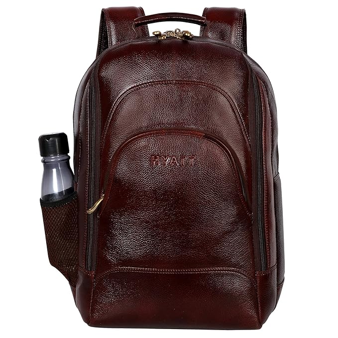 Leather Laptop Backpack - Giant