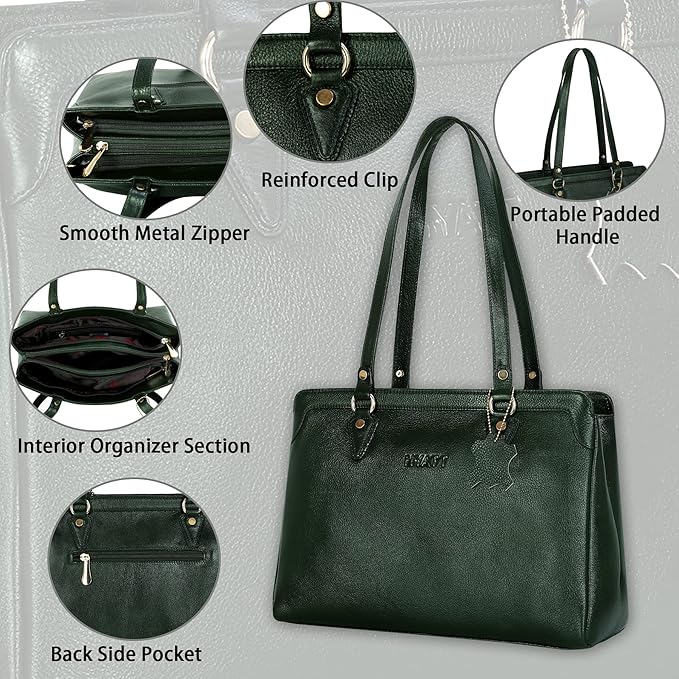 Leather Shoulder Bag - Sturdy