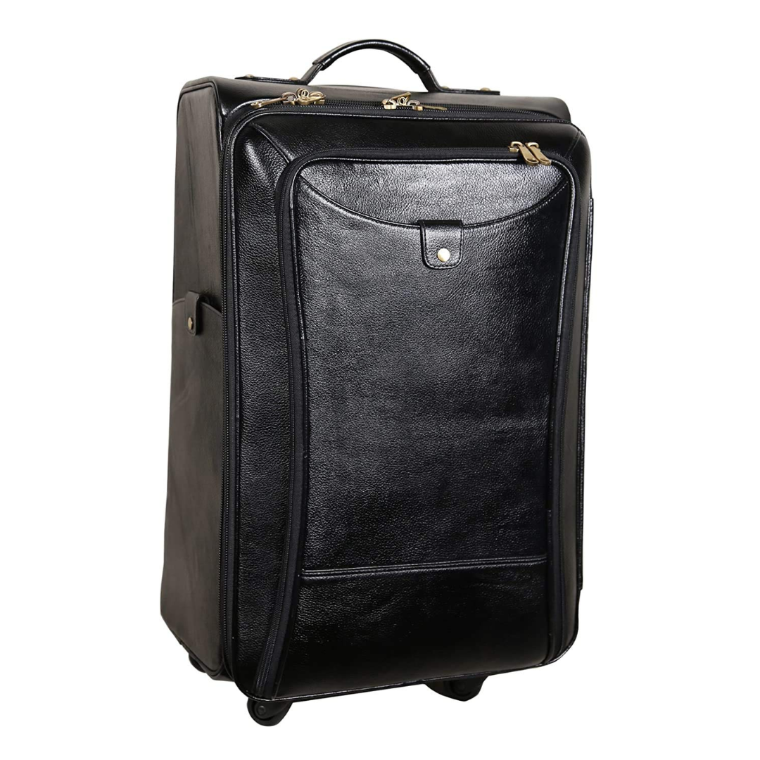 Leather Trolley Bag - The Voyager