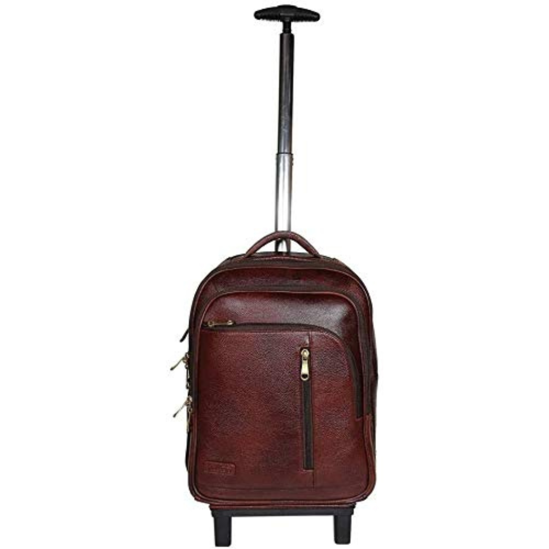 Leather Backpack Trolley - Journey Roller