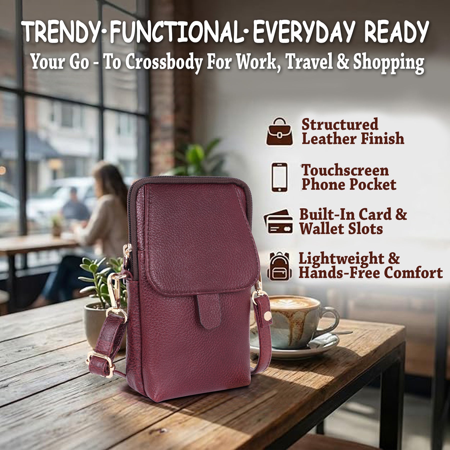 Mobile Sling Bag For Women - B0H3LMZYV6