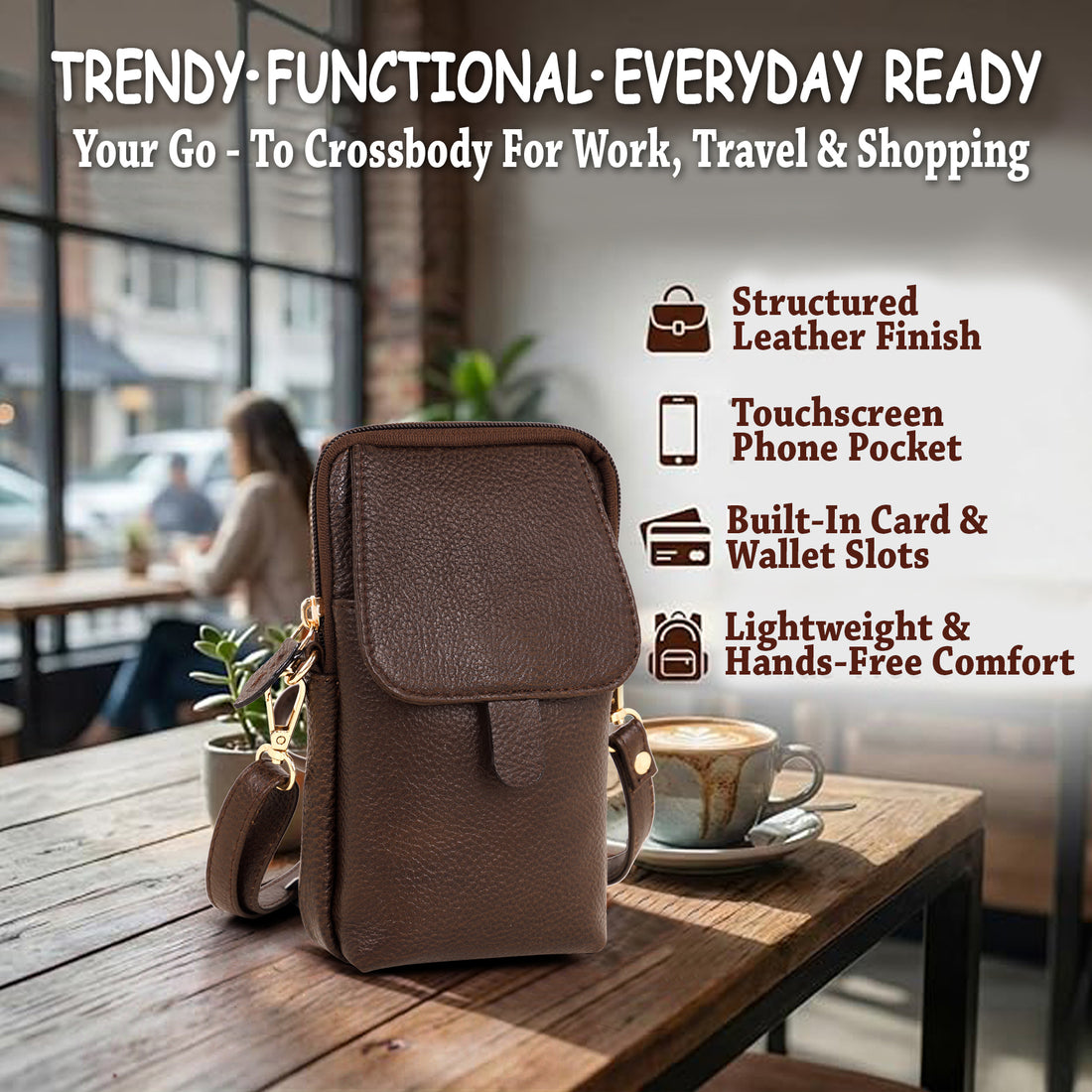 Mobile Sling Bag For Women - B0H3LMZYV6