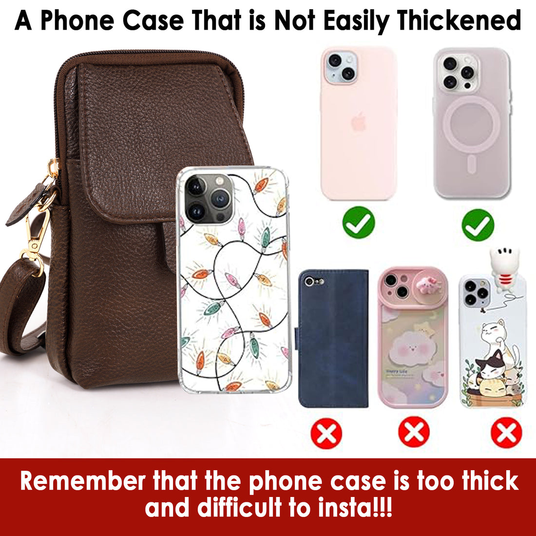 Mobile Sling Bag For Women - B0H3LMZYV6
