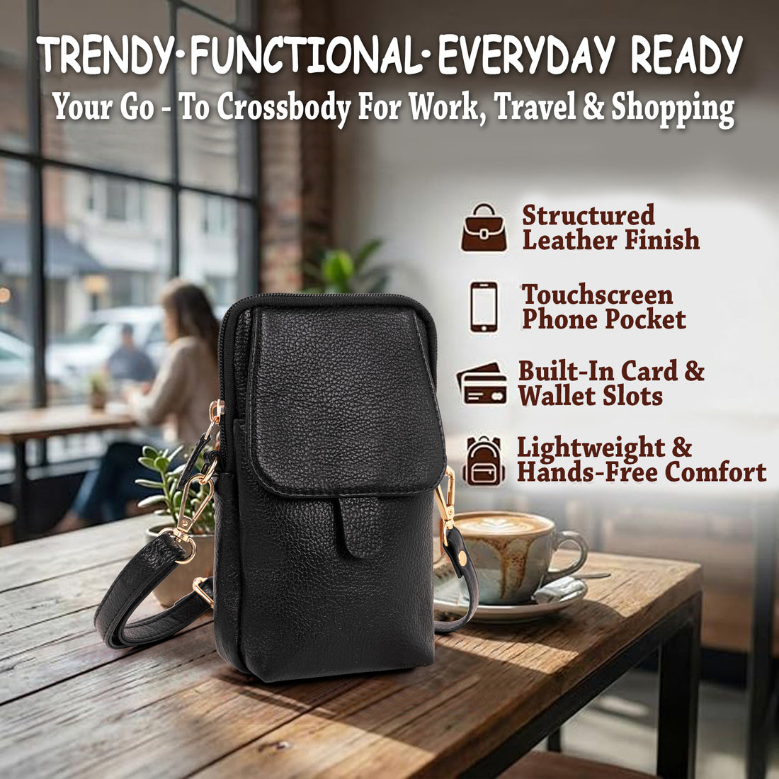 Mobile Sling Bag For Women - B0H3LMZYV6