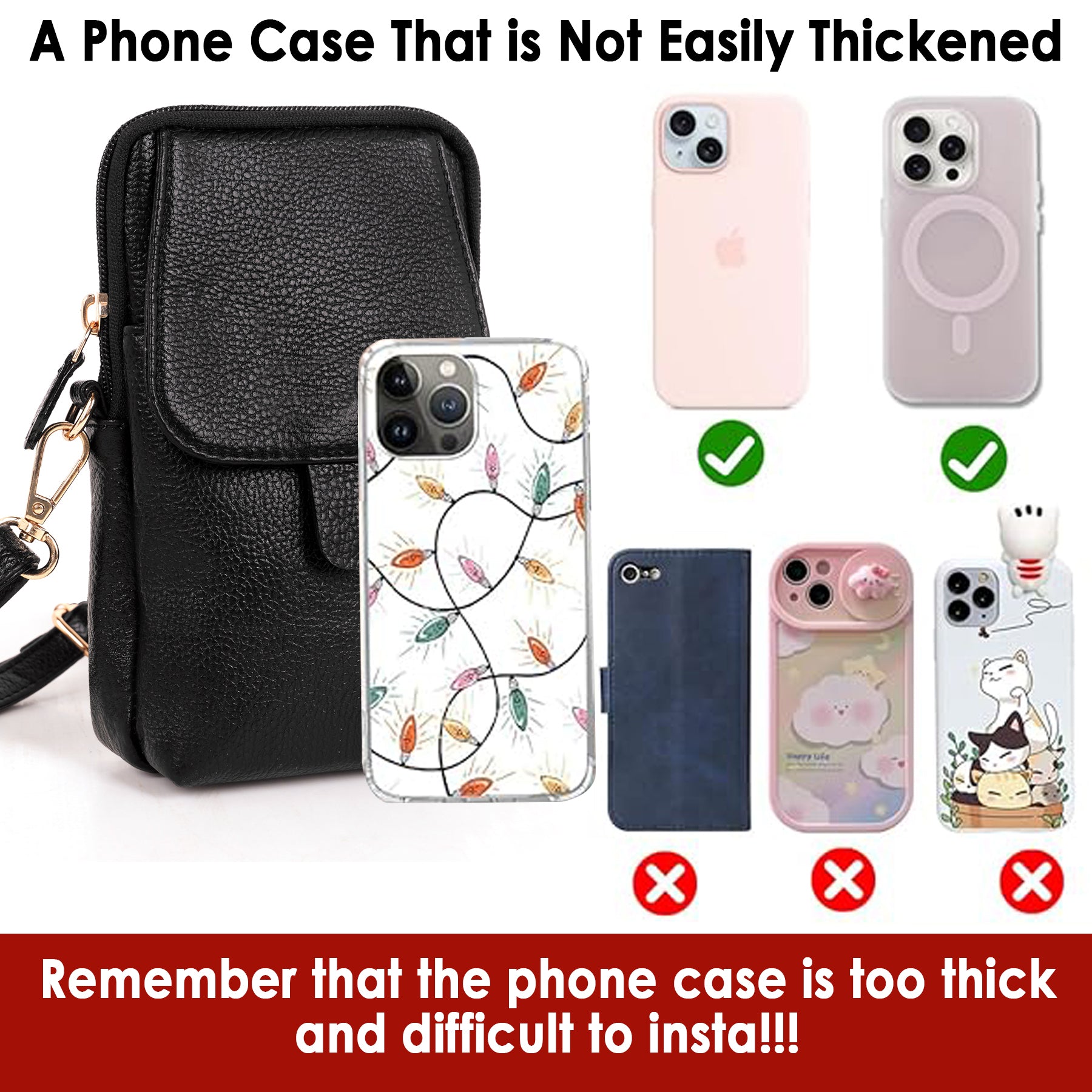 Mobile Sling Bag For Women - B0H3LMZYV6