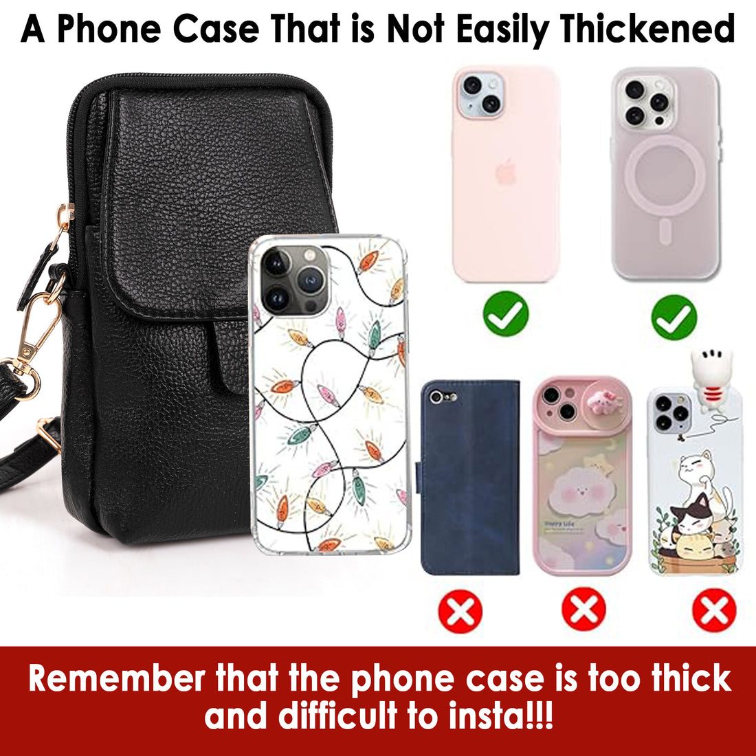 Mobile Sling Bag For Women - B0H3LMZYV6