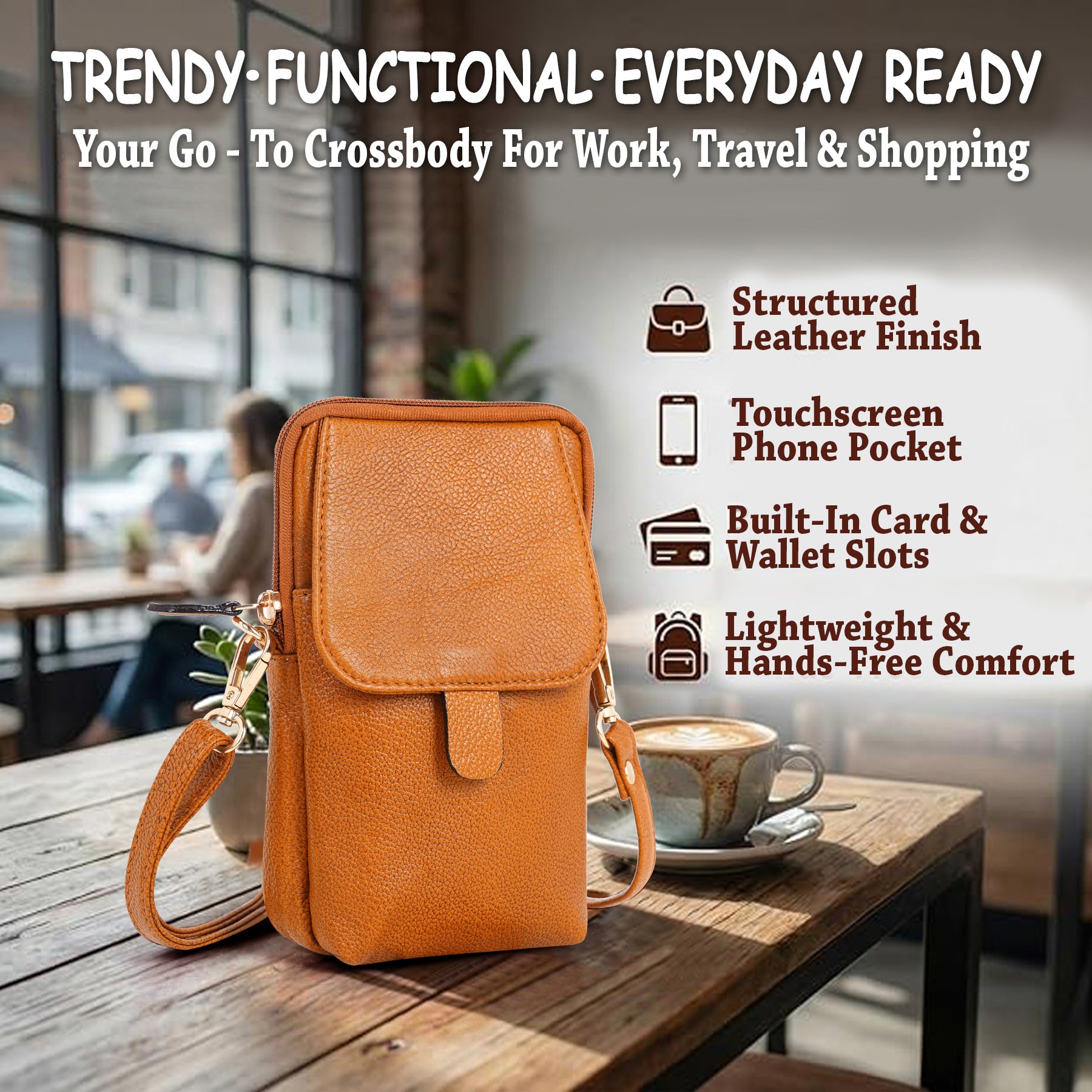 Mobile Sling Bag For Women - B0H3LMZYV6