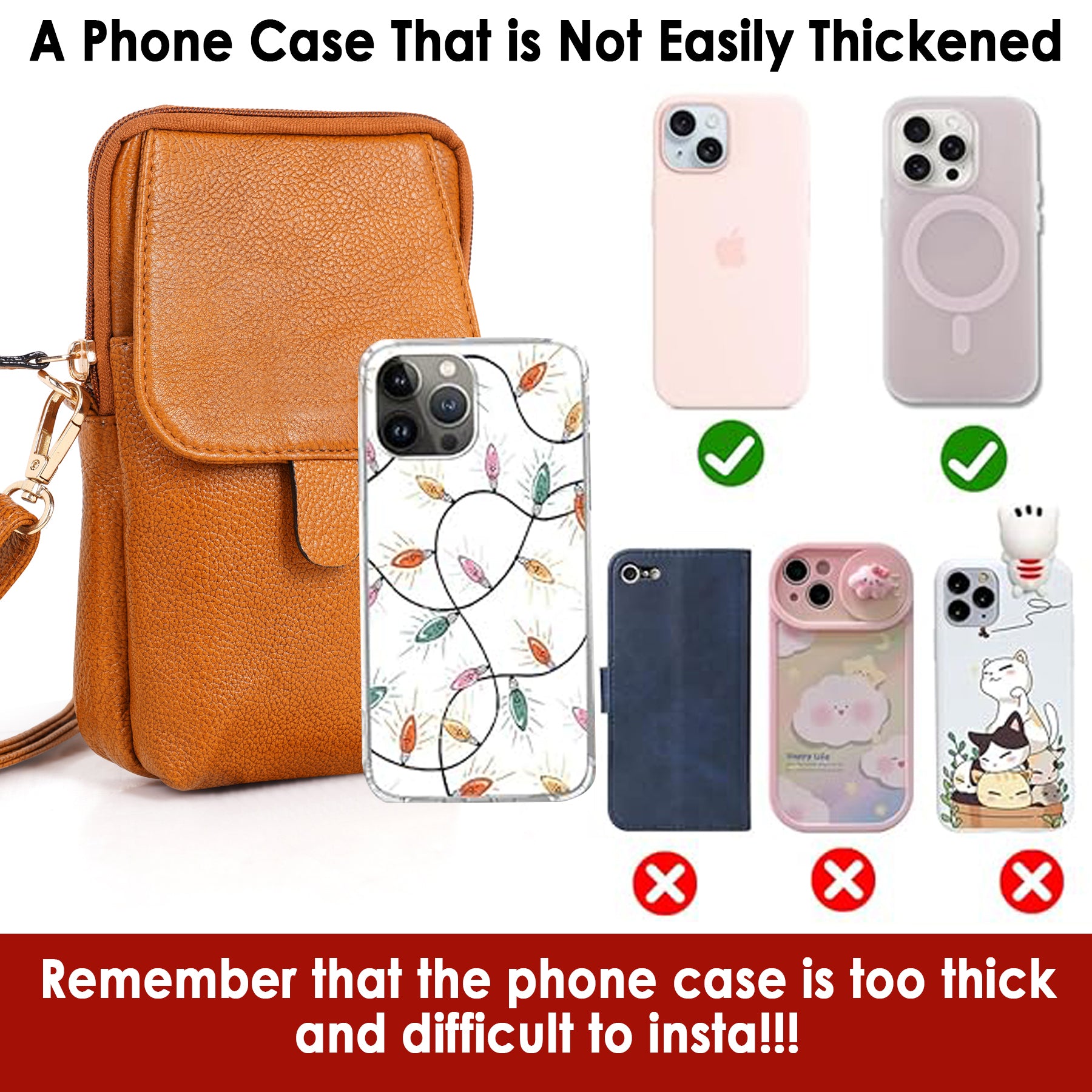 Mobile Sling Bag For Women - B0H3LMZYV6