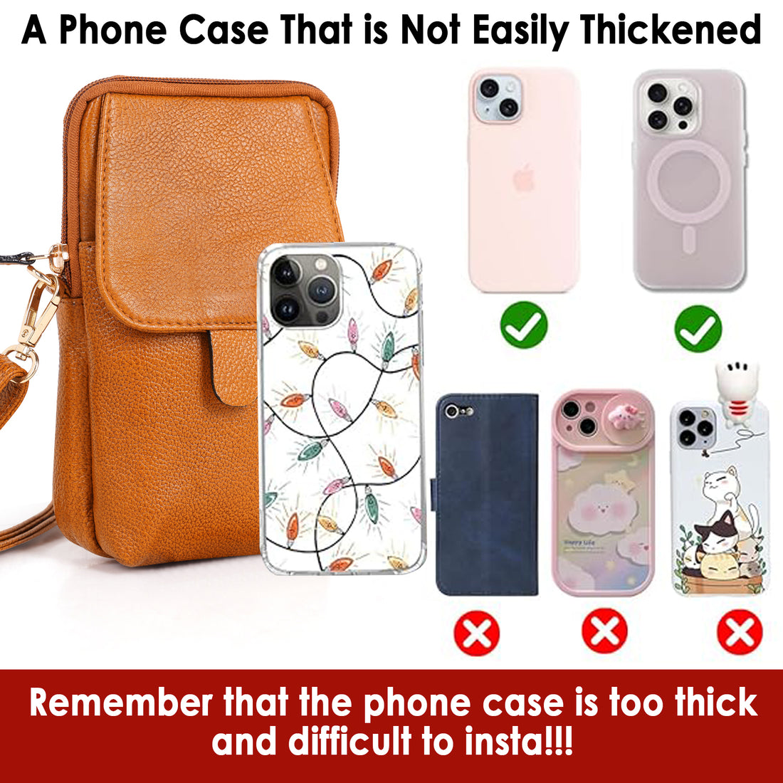 Mobile Sling Bag For Women - B0H3LMZYV6