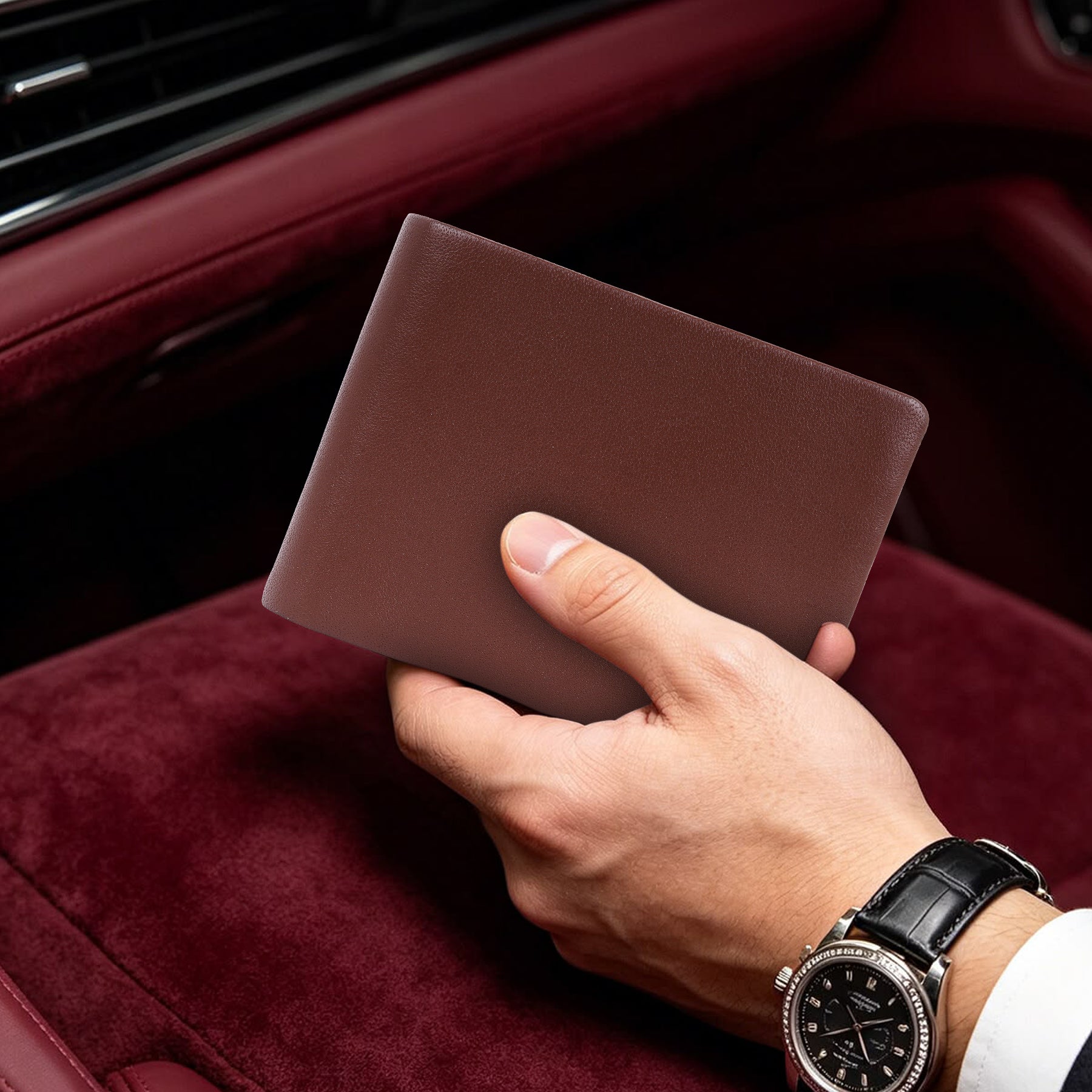 Men's Leather Wallet - Bifold