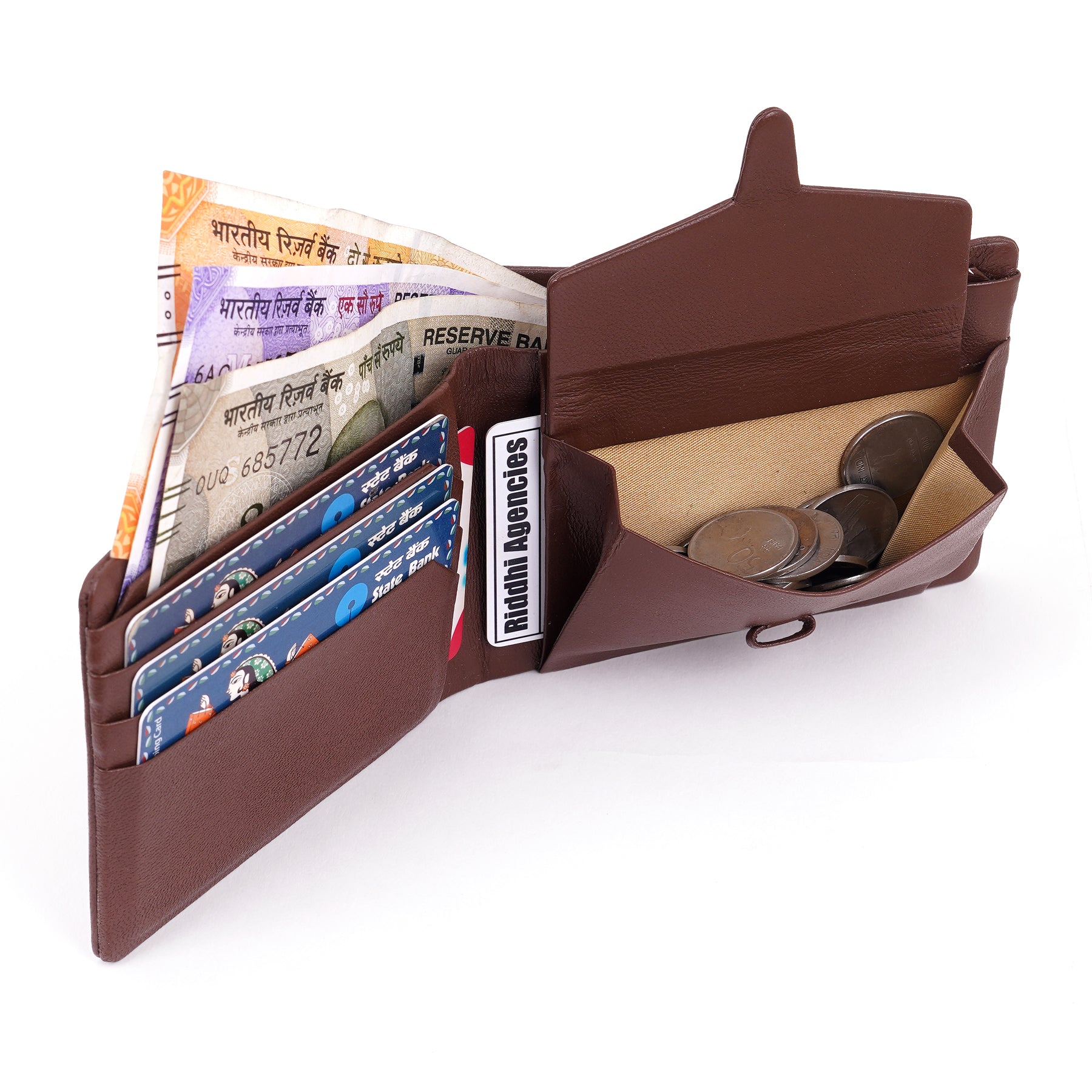 Men's Leather Wallet - Bifold