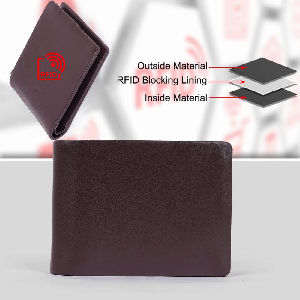 Lambskin Leather Wallet - STITCHLESS