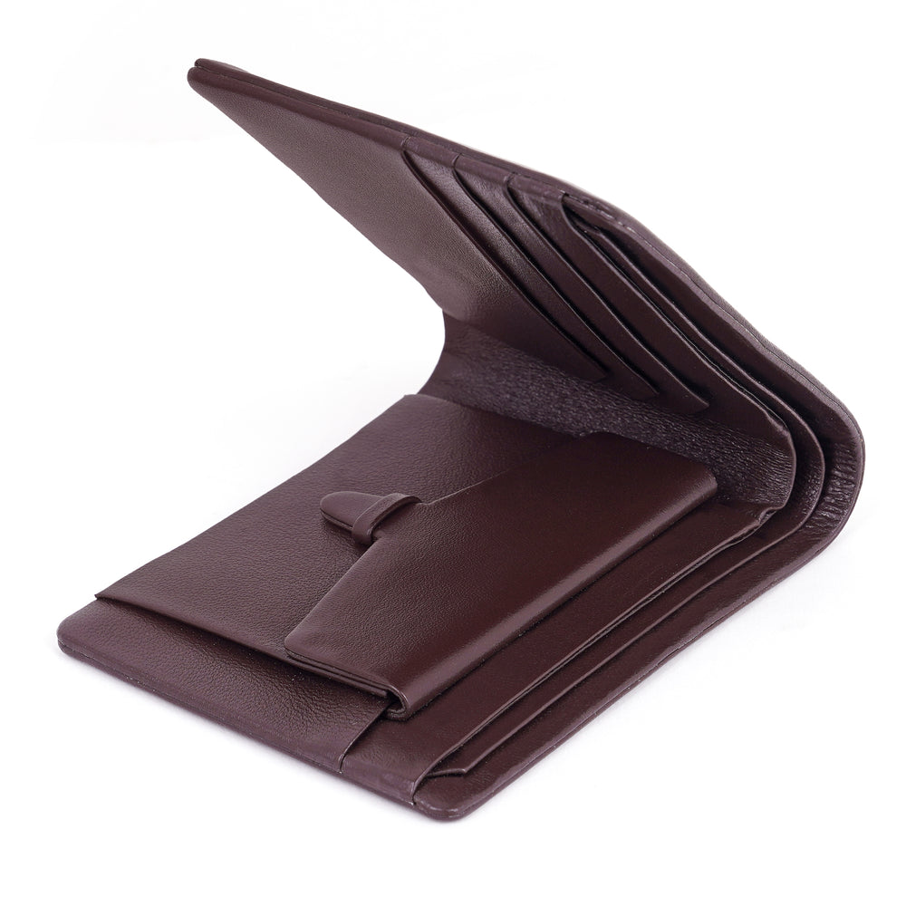 Lambskin Leather Wallet - STITCHLESS
