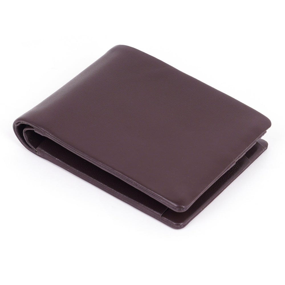 Lambskin Leather Wallet - STITCHLESS