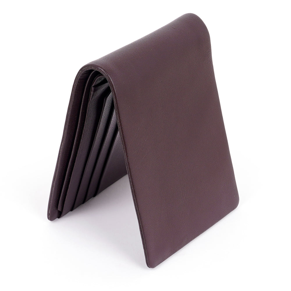 Lambskin Leather Wallet - STITCHLESS