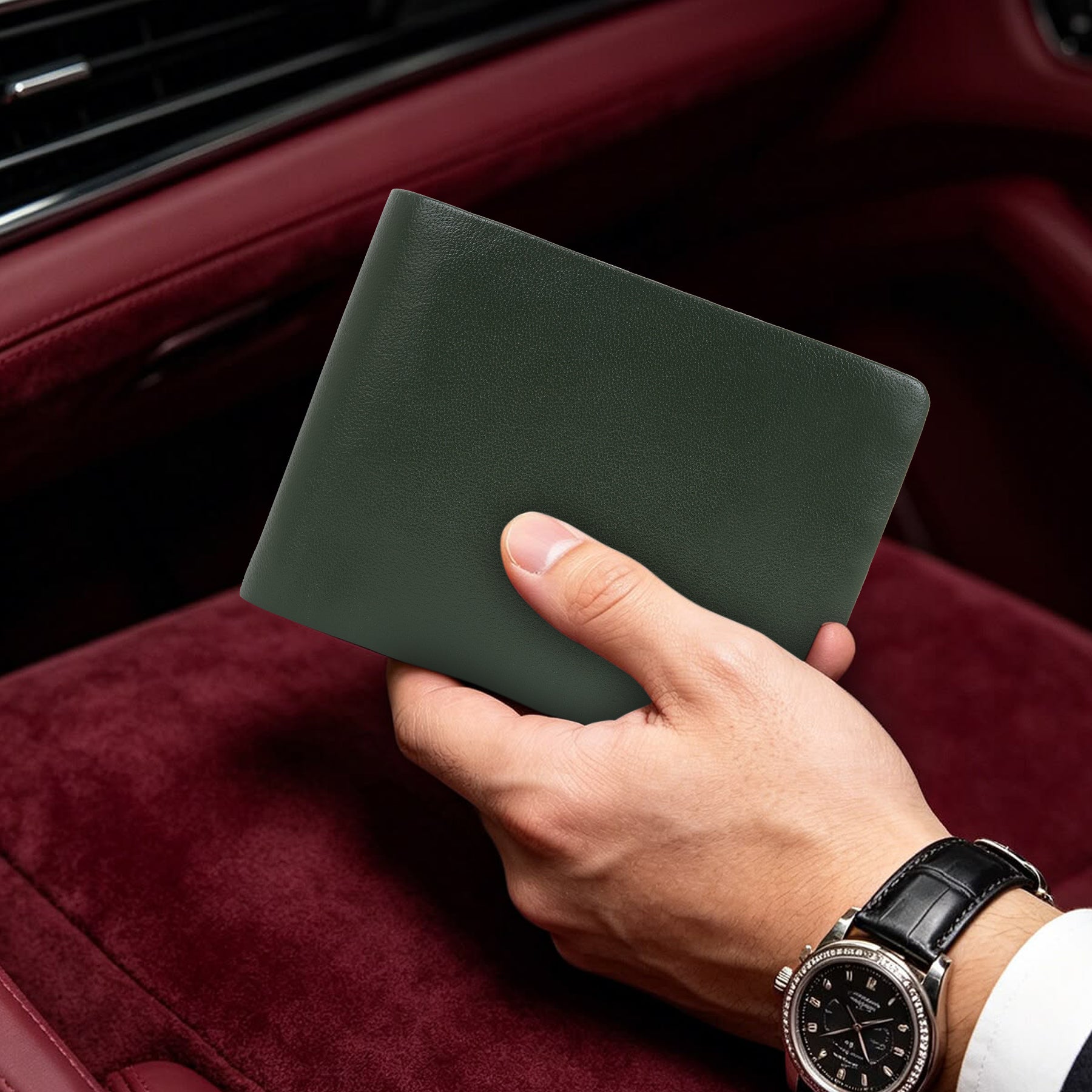 Men's Leather Wallet - Bifold