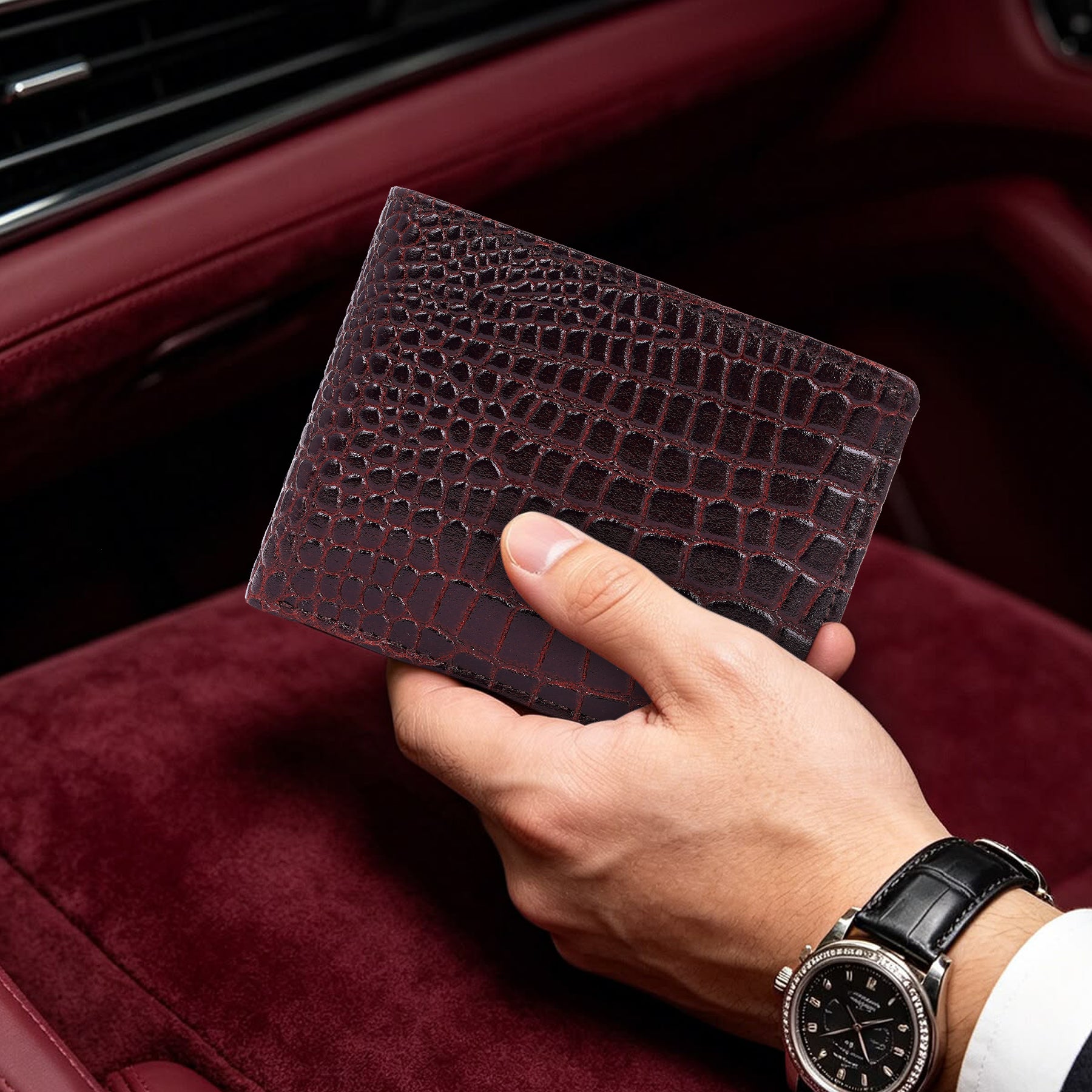 Men's Leather Wallet - Bifold