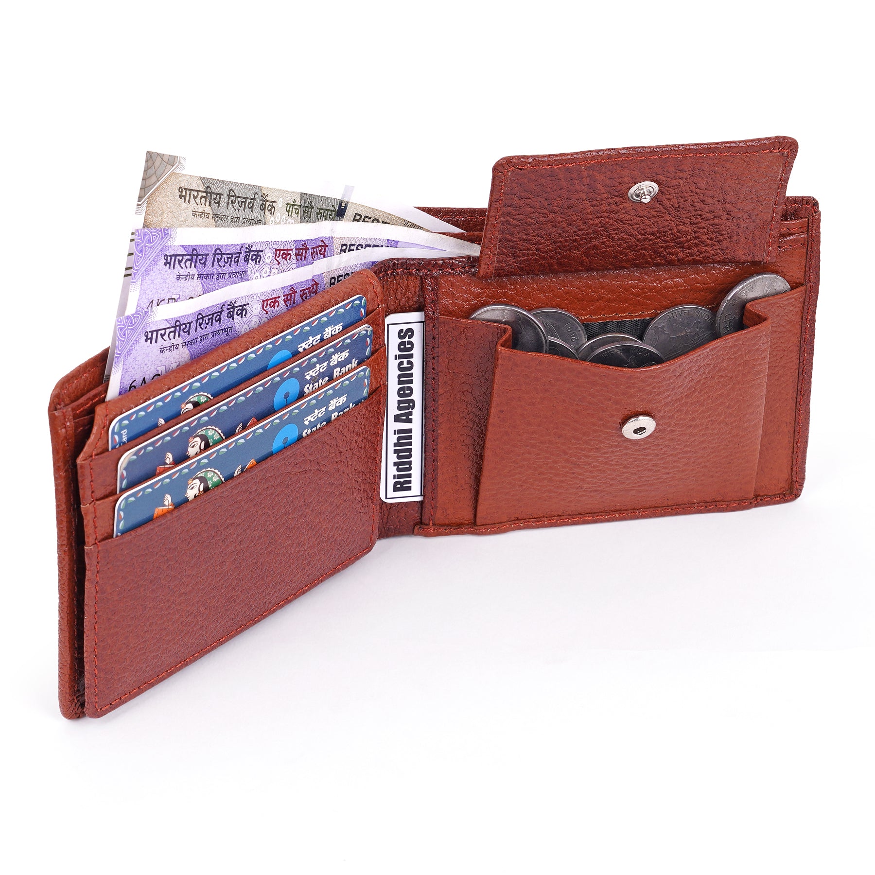 Men's Leather Wallet - Bifold