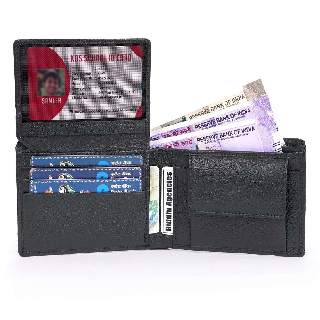 Men's Leather Wallet - Bifold