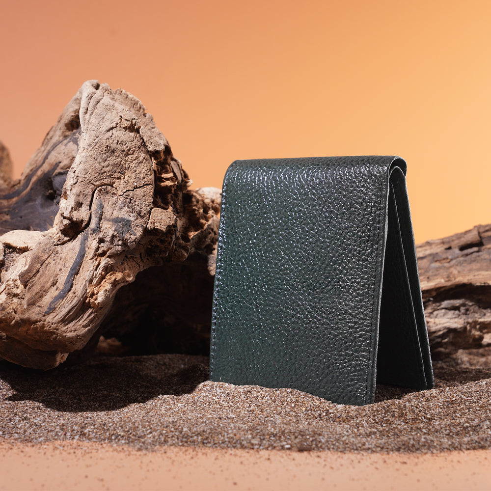 Lambskin Leather Wallet - STITCHLESS