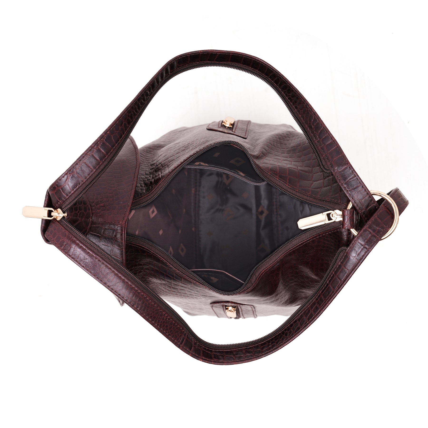 Women's Leather Backpack - 2 in 1