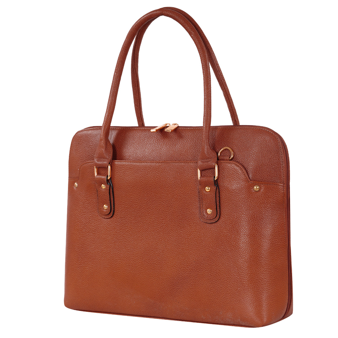 Large Leather Laptop Bag For Women - Book Tote