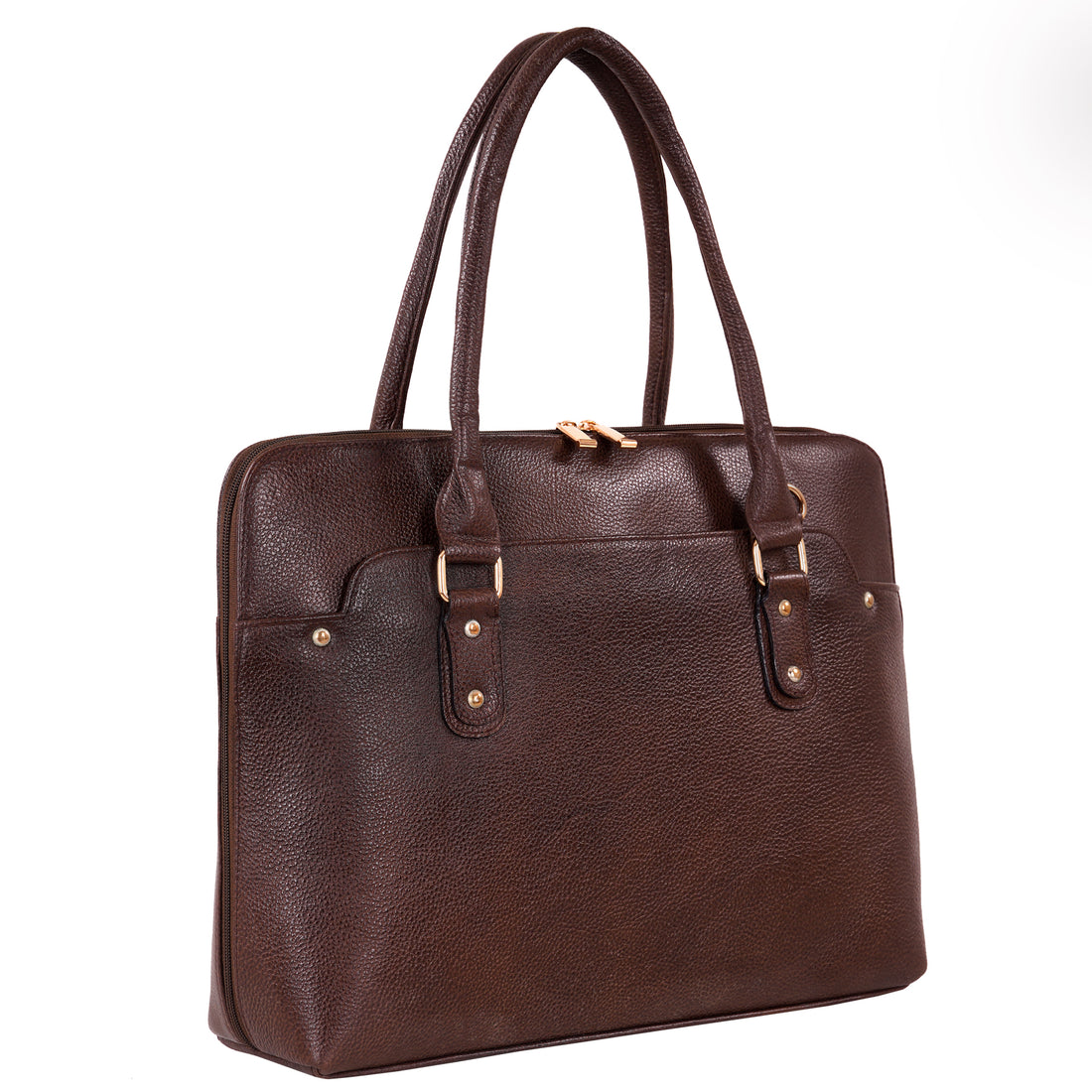 Large Leather Laptop Bag For Women - Book Tote