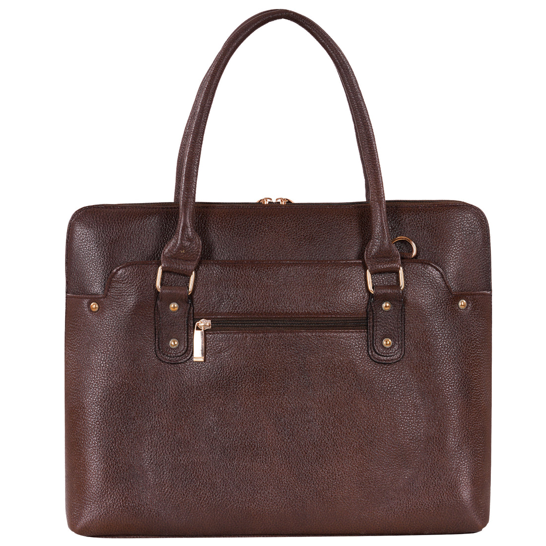 Large Leather Laptop Bag For Women - Book Tote