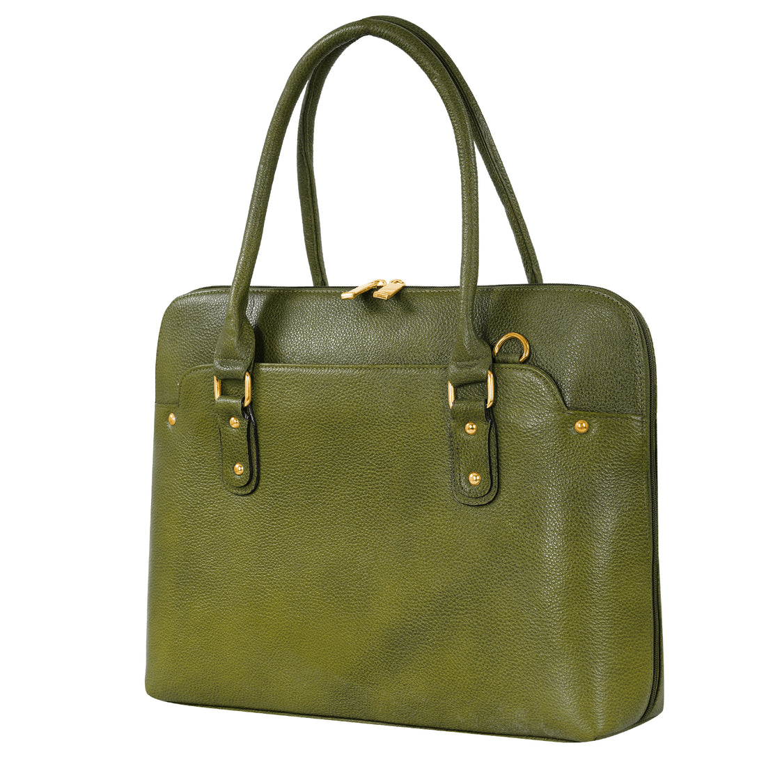 Large Leather Laptop Bag For Women - Book Tote