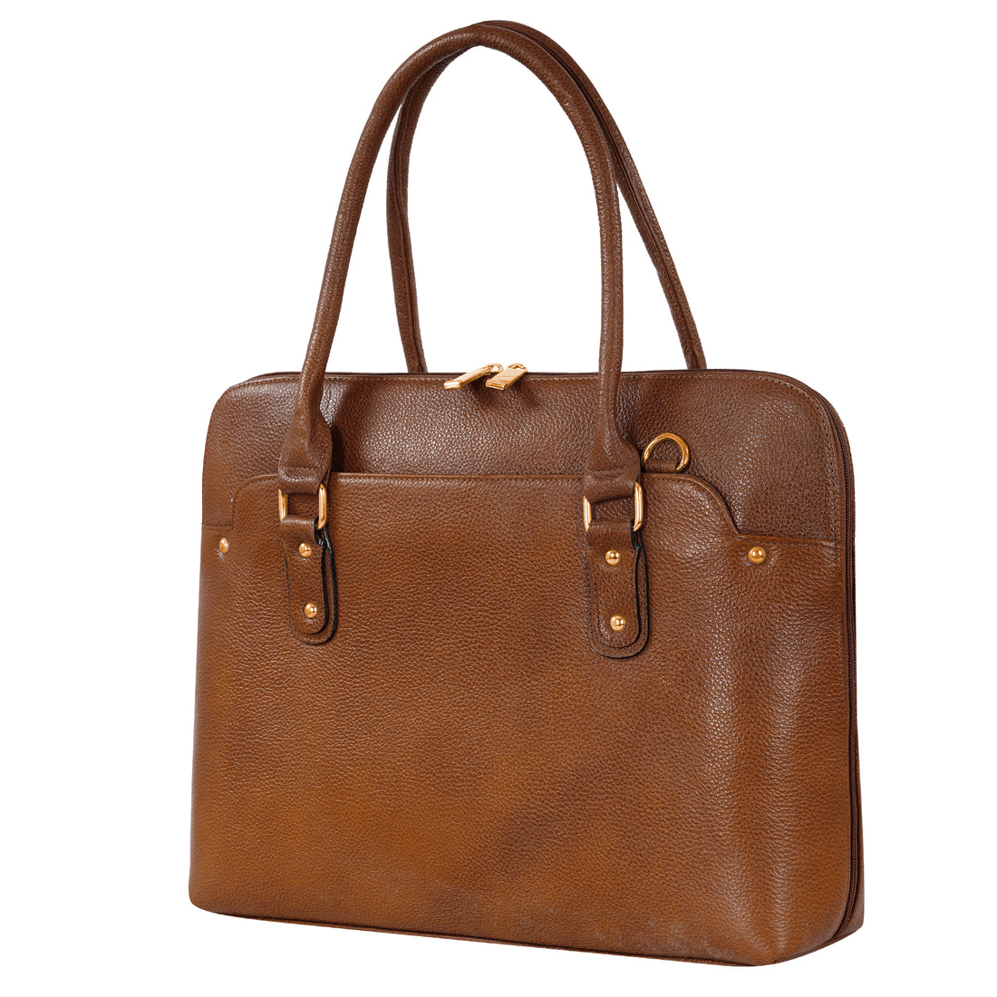 Large Leather Laptop Bag For Women - Book Tote