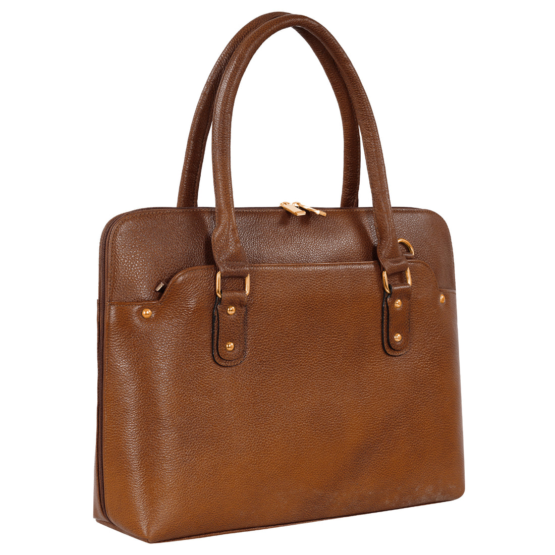 Large Leather Laptop Bag For Women - Book Tote