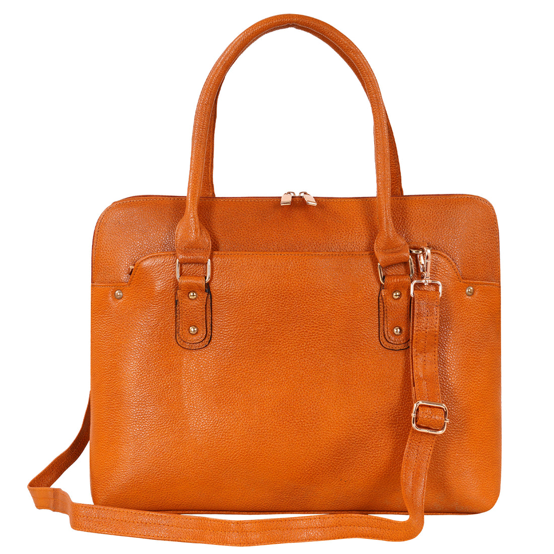 Large Leather Laptop Bag For Women - Book Tote