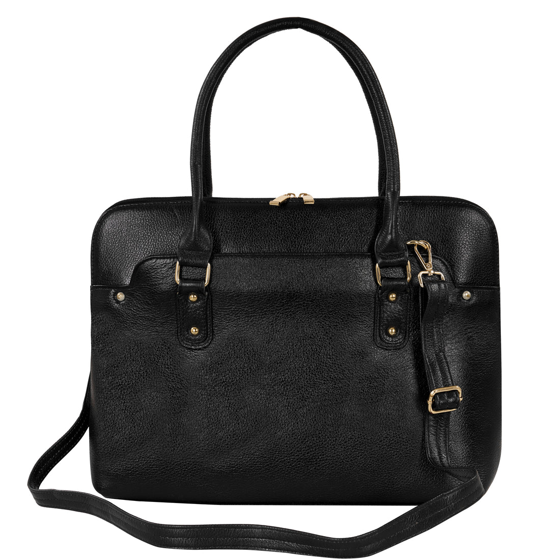 Large Leather Laptop Bag For Women - Book Tote