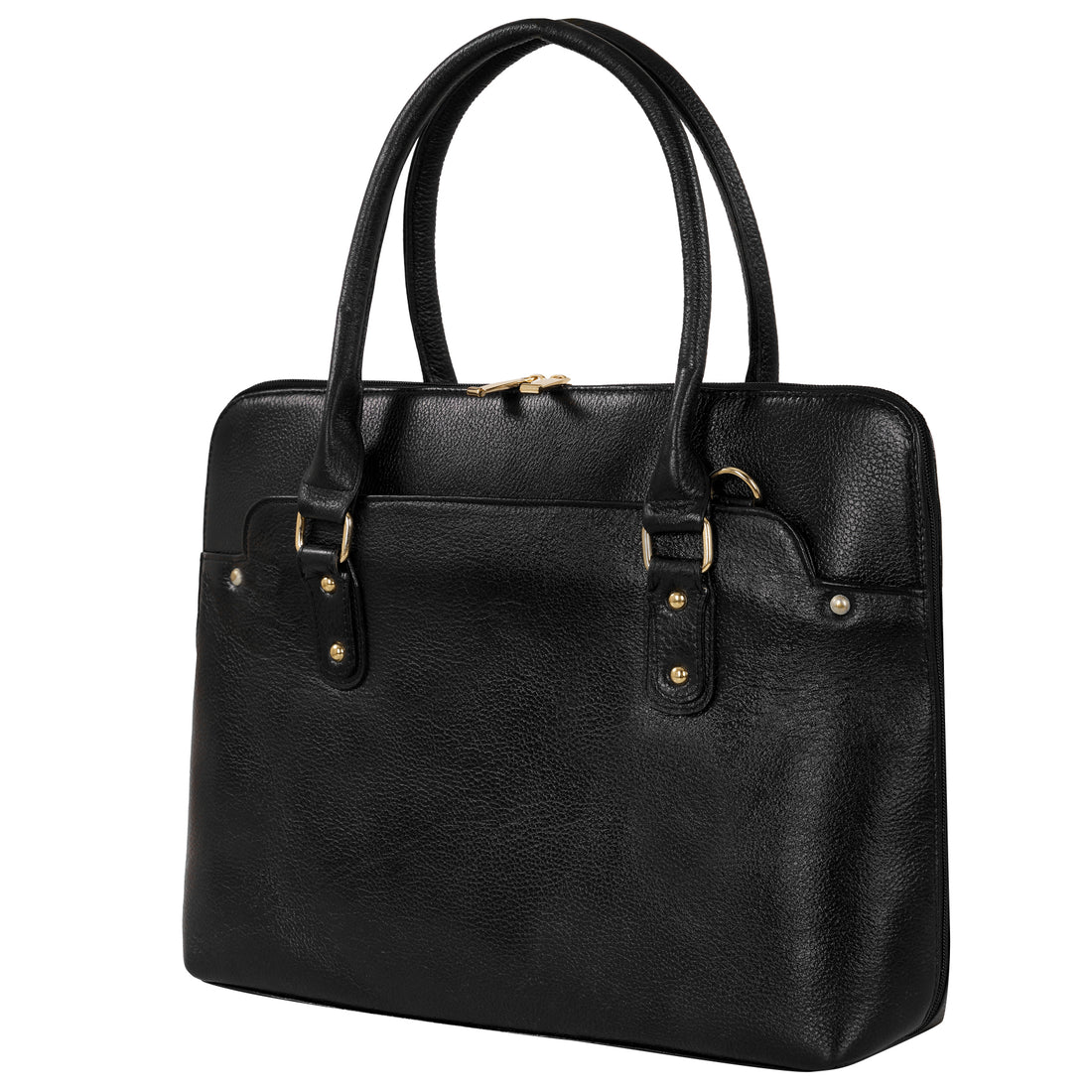 Large Leather Laptop Bag For Women - Book Tote